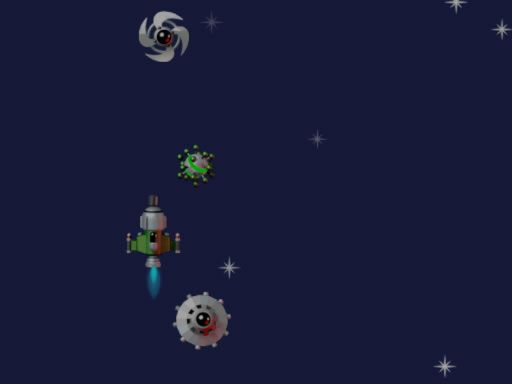Space Time Challenge - browser game screenshot