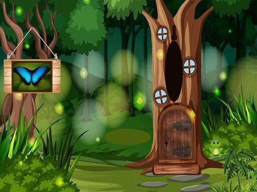 Tree House Forest Escape - browser game screenshot