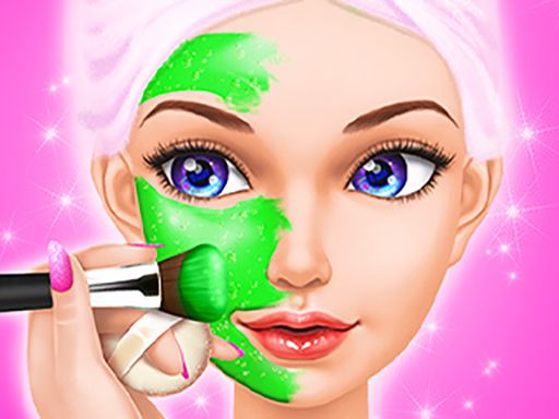 Princess Games Makeup Salon - browser game screenshot
