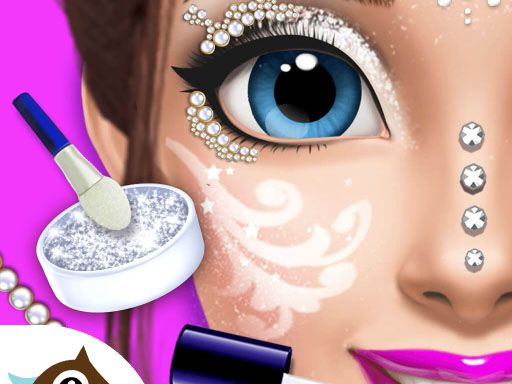 Princess Gloria Makeup Salon - browser game screenshot