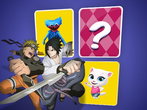 Naruto Memory Card Match Naruto Memory Card Match - browser game screenshot