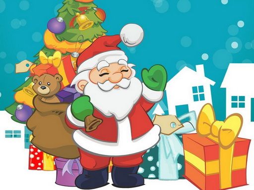 Santa Claus New Year's Eve Santa Claus New Year's Eve - browser game screenshot