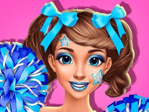 Cheerleader Girls - browser game screenshot