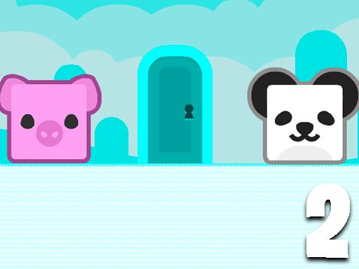 Panda Escape With Piggy 2 - browser game screenshot