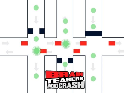 Brain Teasers : Avoid Crash - browser game screenshot