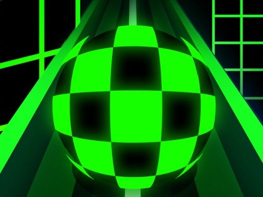 Slope Ball - browser game screenshot