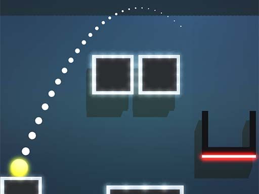 THROW BALL IN THE HOLE - browser game screenshot
