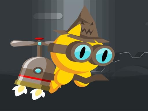 FlapCat Halloween - browser game screenshot