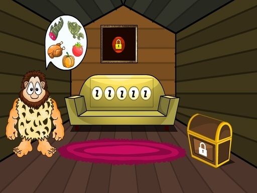 Caveman Rhino Escape Series Episode 1 - browser game screenshot