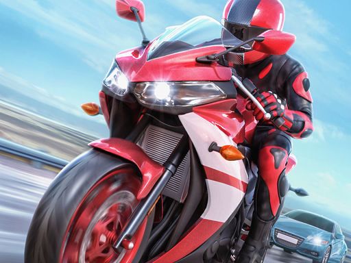 Rocket Bikes Highway Race - browser game screenshot
