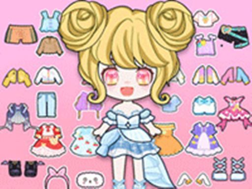 Vlinder Anime Doll Creator - Cutest Friend - browser game screenshot