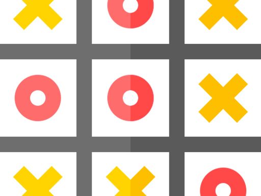 Tic Tac Toe Multiplayer:  X O Puzzle Board Game - browser game screenshot