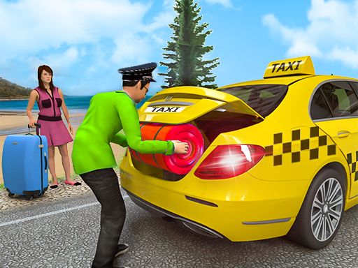 Taxi Drive - browser game screenshot