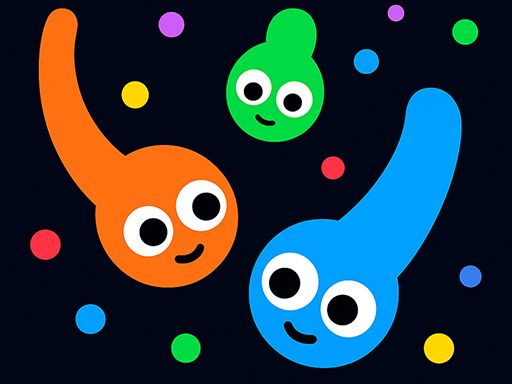 Slither Mini Kingdom - browser game screenshot