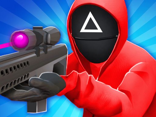 Squid K-Sniper Shooter - browser game screenshot
