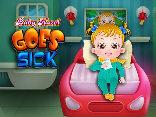 Baby Hazel Goes Sick - browser game screenshot