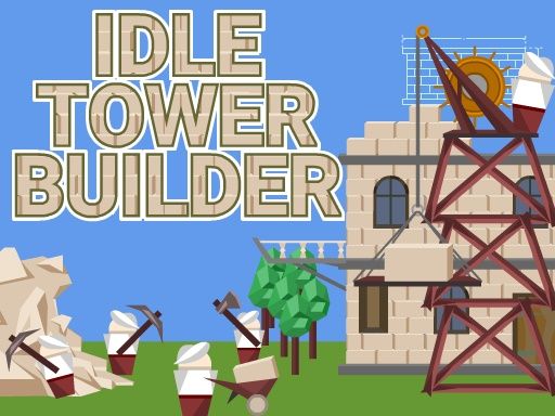 Idle Tower Builder - browser game screenshot