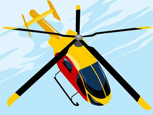 Helicopter parking - browser game screenshot