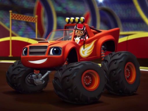 Real Monster Truck Games 3D - browser game screenshot