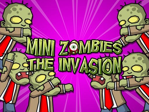 Mini Zombie The Invasion - browser game screenshot