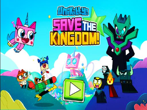 Unicorn Kitty Save The Kingdom - browser game screenshot