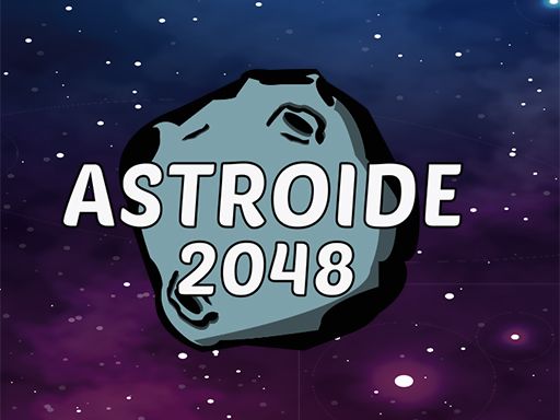 ASTROIDE 2048 - browser game screenshot