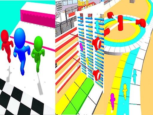 Stick Man Race Game 3D - browser game screenshot