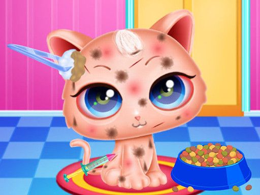 Cute Kitty Care - browser game screenshot