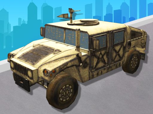 War Truck Weapon Transport - browser game screenshot