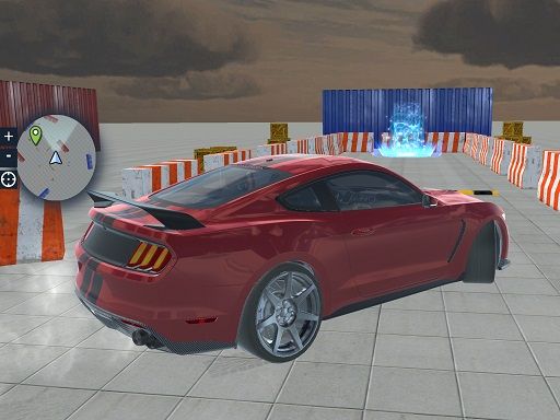 Supercar Parking Simulator - browser game screenshot