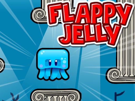 Flappy Jelly - browser game screenshot