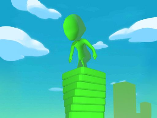 Tower Stack Slip - browser game screenshot