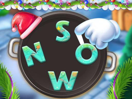 Xmas Words Puzzle - browser game screenshot