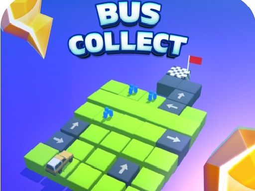 Bus Collect HTML5 - browser game screenshot