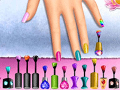 Royal Theme Nail Art DIY - Nail Studio - browser game screenshot