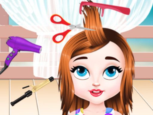 Baby Taylor Hair Day - browser game screenshot