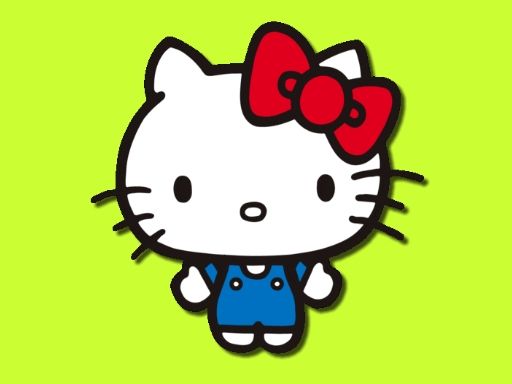 Hidden Stars Hello Kitty - browser game screenshot
