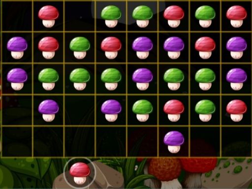 Mushroom Puzzles - browser game screenshot