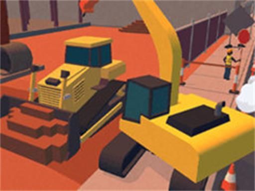 Real Excavator Simulator Game - browser game screenshot