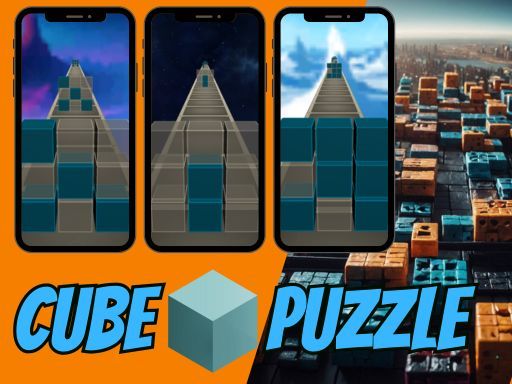 Cube Puzzle - browser game screenshot