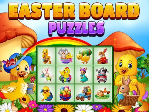 Easter Board Puzzles Easter Board Puzzles - browser game screenshot