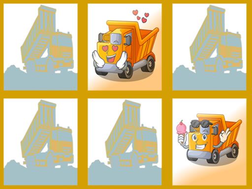 Dump Trucks Memory Dump Trucks Memory - browser game screenshot