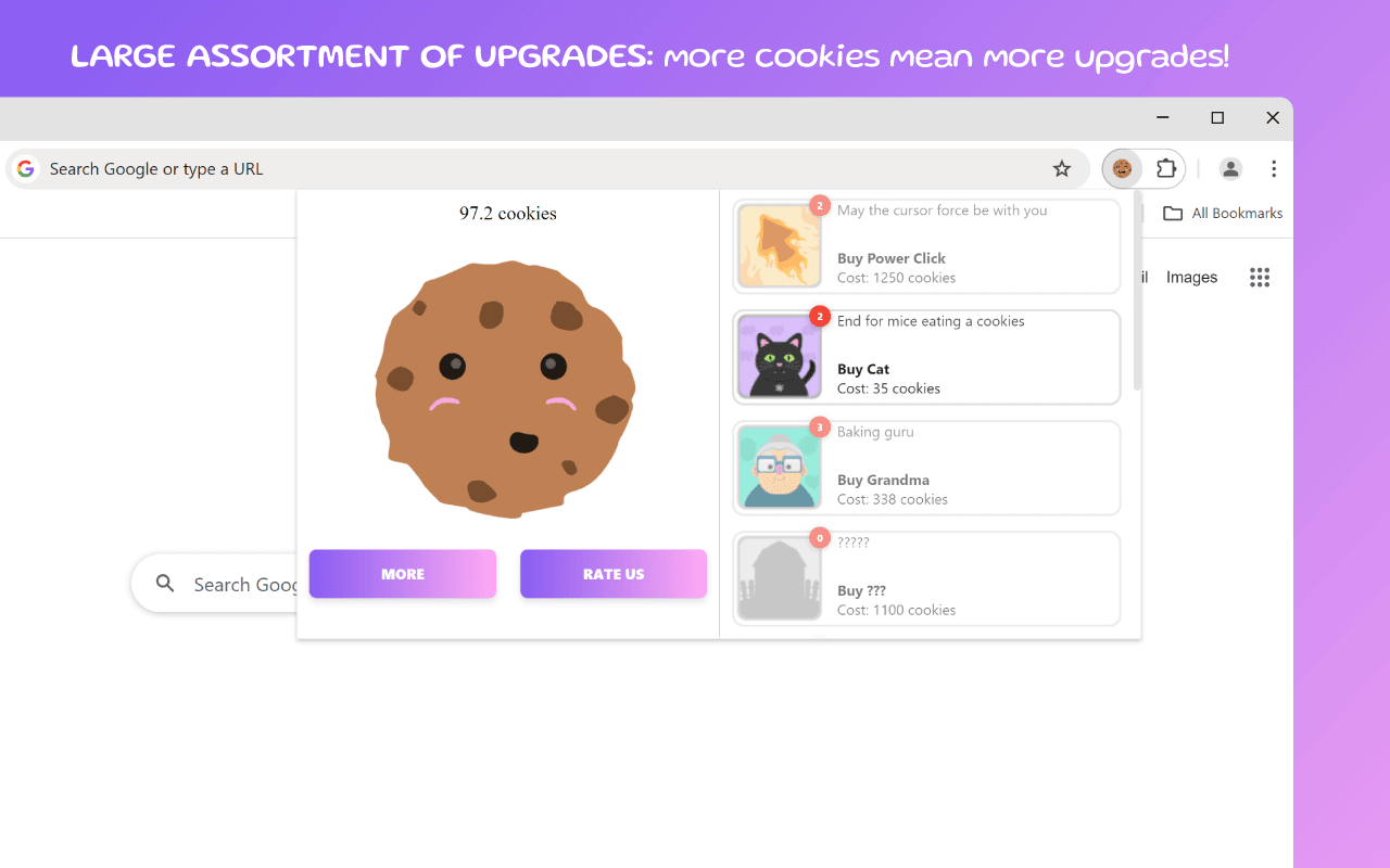Cookie Clicker Buildings and Upgrades - Cookie Clicker screenshot 2