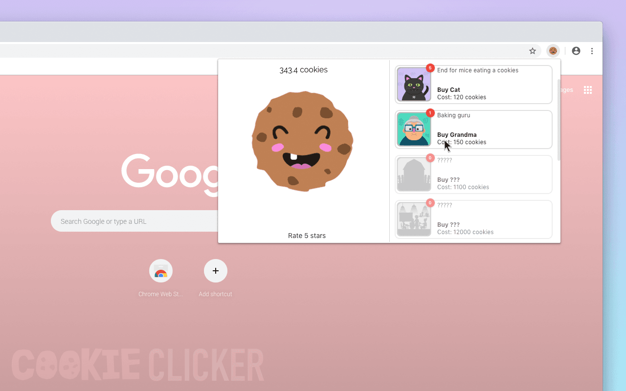 Cookie Clicker screenshot 2